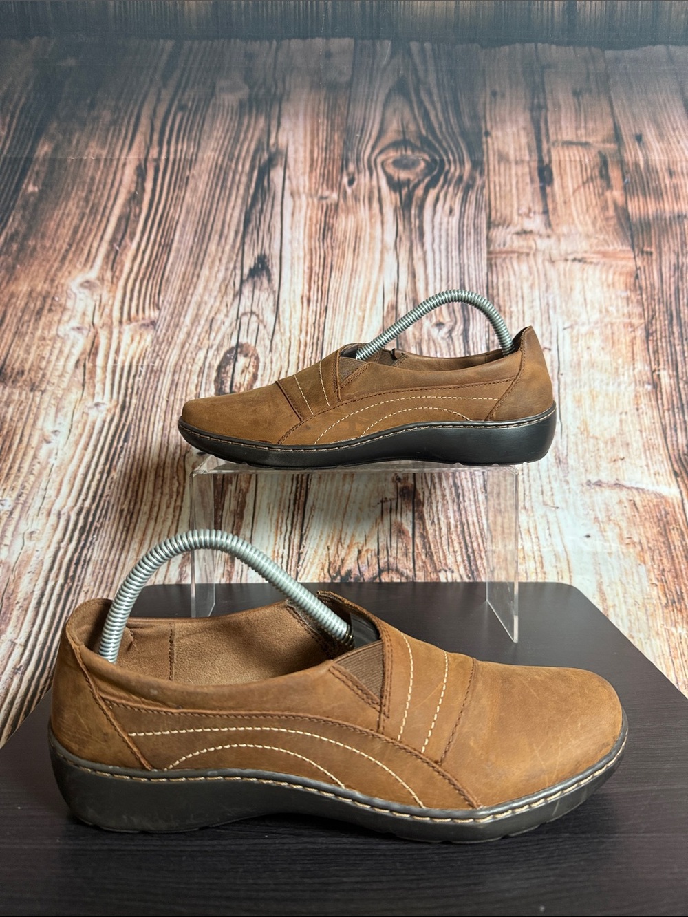 Clarks Collection Slip On Shoes Womens Sz 10M